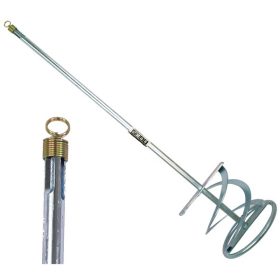   festékkeverő szár, fúrógéphez, SDS Plus befogás; 500×120mm, horganyzott