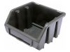 VOREL Csavartartó doboz fekete S 116 x 112 x 75 mm