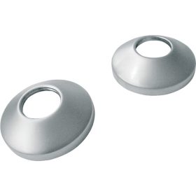 falikorong 2db, csaptelepekhez, fényes króm