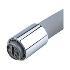   mosogató csaptelep, hajlékony szilikon kifolyócsővel, 35mm, szürke