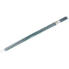   futtató karó üvegszálas, 10 db, zöld, 120cm × 7,9mm, kör keresztmetszetű