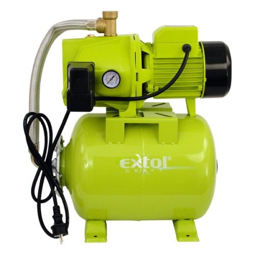 házi vízmű 750W  Extol Craft, szállító teljesítmény: 5,4m3/h, max. száll. 46 m, tartály: 20L