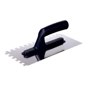   glettelőkanál 270×128×80mm rozsdamentes csempéző 10×10mm