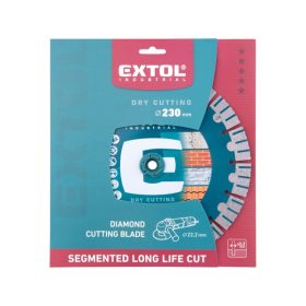  gyémántvágó hosszú élettartam, Long Life Cut; 230mm, száraz és vizes vágáshoz