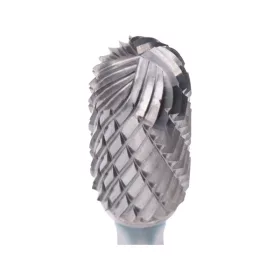   keményfém turbómaró (rotormaró), hengeres, kerek orrú, átmérő 12×25mm/szár 6mm, keresztfogazás