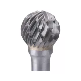   keményfém turbómaró (rotormaró), gömb alakú, 12 mm átmérőjű/ 6 mm szárú, keresztfogazás
