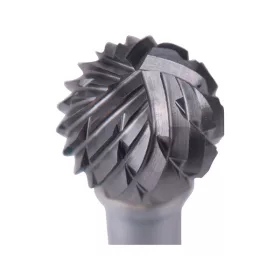  keményfém turbómaró (rotormaró), gömb alakú, 12 mm átmérőjű/ 6 mm szárú, keresztfogazás