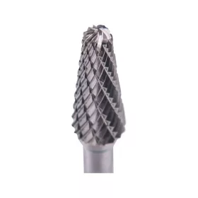   keményfém turbómaró (rotormaró), kúpos, kerek orrú, átmérő 10×25mm/szár 6mm, keresztfogazás