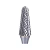 keményfém turbómaró (rotormaró), kúpos, kerek orrú, átmérő 12×28mm/szár 6mm, keresztfogazás