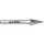keményfém turbómaró (rotormaró), kúpos, hegyes orrú, átmérő 10×20mm/szár 6mm, keresztfogazás
