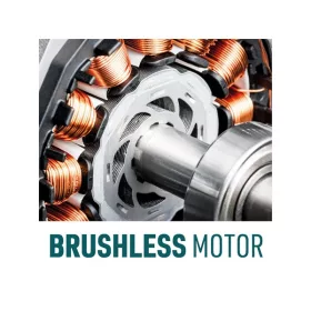   akkus talicska, 40V, Li-ion, 2 kerekes, differenciálmű, 1 akku, 1 töltő, 6000 mAh, max.260 kg, kefementes motor