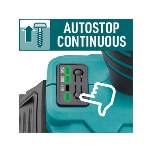 akkus ütvecsavarozó, Share20V, 1/2" szénkefe mentes, négyszög, Li-ion; 20V akku: 2Ah, töltő, 500 Nm