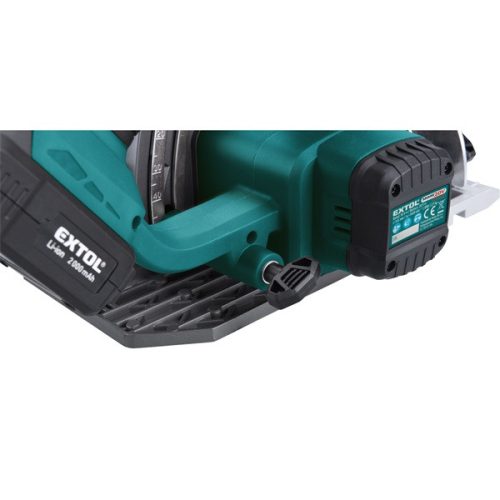 akkus körfűrészgép, Share20V, 20V, Li-ion, 1db akku, 1db töltő, 2000 mAh, 0-3650 ford/perc, 165 mm tárcsa