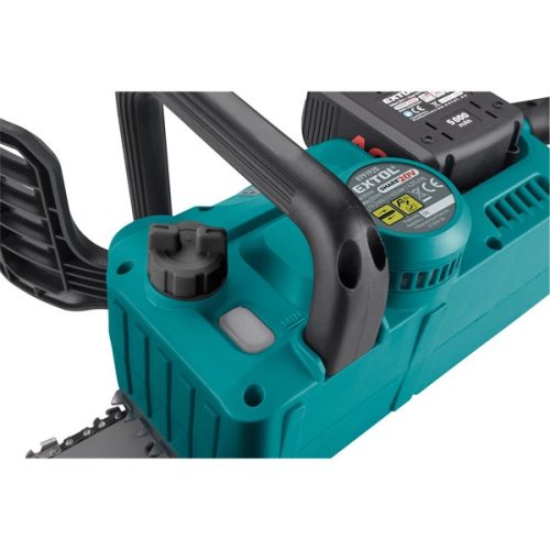 akkus láncfűrészgép, Share20V, 20V, Li-ion, 400 mm, 2db 4000 mAh Li-ion akku, 1db töltő