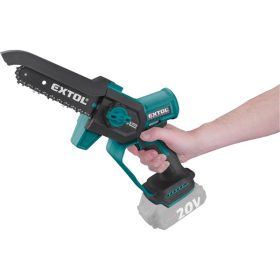   akkus láncfűrészgép egykezes, Share20V, 20V, Li-ion, kefementes, 180 mm, AKKU és TÖLTŐ NÉLKÜL!