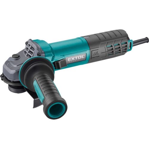 sarokcsiszológép 125mm 1550W, kefementes, szabályozható fordulatszám, lágy indítás, terhelésnél konstans fordulatszám