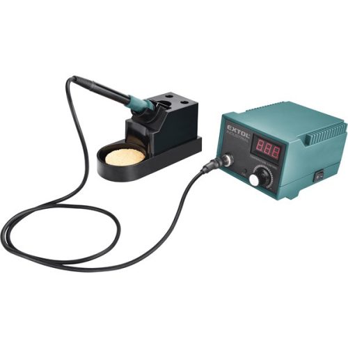 forrasztó állomás, 70W, 200-450°C, elektronikusan szabályozott, 2 heggyel