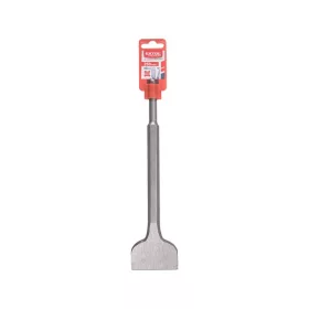   betonvéső lapos, hajlított, akasztóval, SDS PLUS; 250/60mm