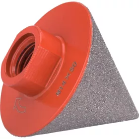   lyukmaró, kúpos (lyuktágító/lyukfúró/furat csiszoló) csempére, gyémánt bevonat; 50mm × M14, sarokcsiszolóra