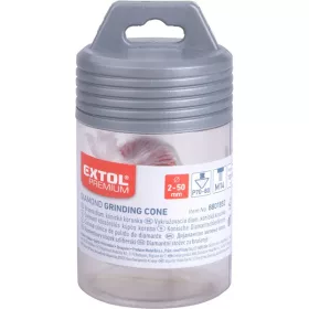   lyukmaró, kúpos (lyuktágító/lyukfúró/furat csiszoló) csempére, gyémánt bevonat; 50mm × M14, sarokcsiszolóra