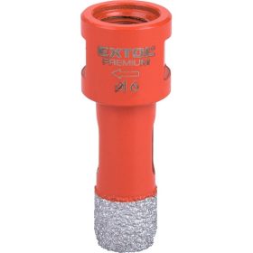   körkivágó csempére, gyémánt vágóél; 16mm × M14, sarokcsiszolóba fogható