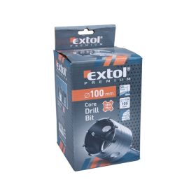   körkivágó téglához, SDS Plus befogás; 100 mm, M16×100mm hosszúságú szár