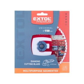   gyémántvágó szegmenses, MULTI ; 150×22,2mm, max.10.000 f/min
