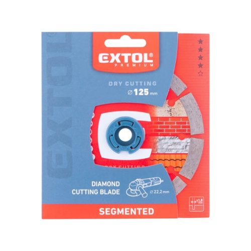 gyémántvágó szegmenses; 125×22,2×1,8mm, max.12.200 f/min