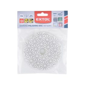   gyémánt csiszolókorong/polírkorong, csempe élcsiszoló, tépőzáras; 100mm, P50, száraz és vizes