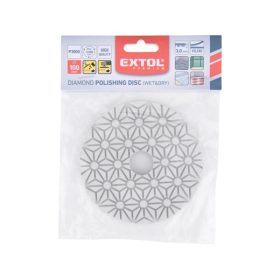   gyémánt csiszolókorong/polírkorong, csempe élcsiszoló, tépőzáras; 100mm, P3000, száraz és vizes