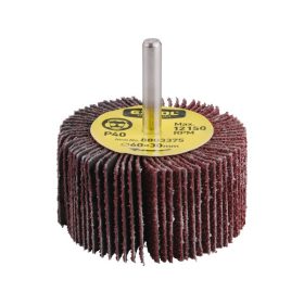   lamellás csiszoló, csapos, 6 mm befogás, Alu-Oxid, 60×30mm; P100, max.: 12.150 ford./perc