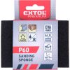 kézi csiszolóblokk, (stekli, csiszolószivacs) 100×70×25mm, P60, kemény, EVA