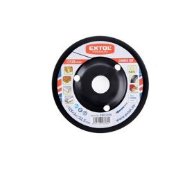   faforgácsoló korong; max 13000 ford/perc, sarokcsiszolóhoz, fém, 125×22,2mm, fa csiszolásához, szakaszos használat