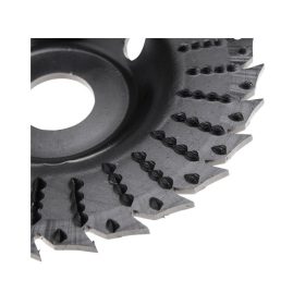  faforgácsoló korong; max 13000 ford/perc, sarokcsiszolóhoz, fém, 125×22,2mm, fa vágás/csiszolásához