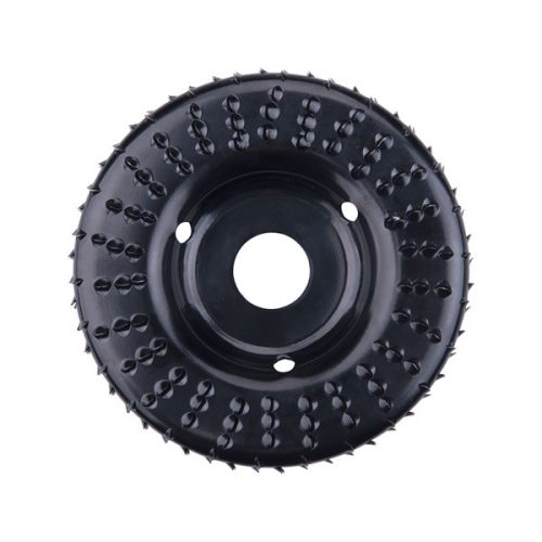 faforgácsoló korong; max 13000 ford/perc, sarokcsiszolóhoz, fém, 118×18×22,2mm, fa csiszolásához, marásához