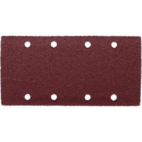   csiszoló papír, 10 db, 93×185mm, P80, 8 lyuk, 8894003 csiszológéphez, tépőzáras