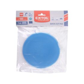   polírkorong, közepes polírozás, T60, 180×30mm, kék, tépőzáras