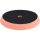 polírkorong, egylépéses polírozás, T40, 150×25mm, tengely: 22 mm, narancs, tépőzáras