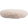 polírkorong, báránybőr (gyapjú), négyrétegű, 100%, T240, 190 mm; tengely: 22 mm + 150 mm tépőzáras