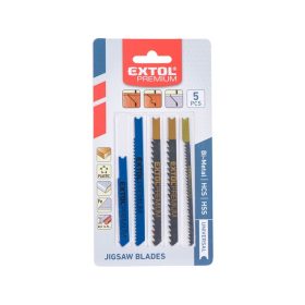   dekopírlap, 5db különböző típus, univerzális befogás, HSS, HCS; Bimetál