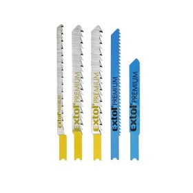   dekopírlap, 5db különböző típus, univerzális befogás, HSS, HCS; Bimetál