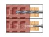 CELO MFR SB süllyesztett gallérú dübel hatlapfejű integrált alátétes csavarral 8 x 80 (4 db)
