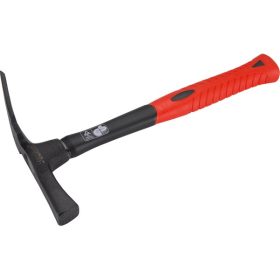   kőműves kalapács, berlini; 600g, szeghúzós üvegszálas nyéllel, TÜV/GS