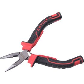   rádiós fogó, mini; 125 mm, kétszínű műanyag nyél, rugós