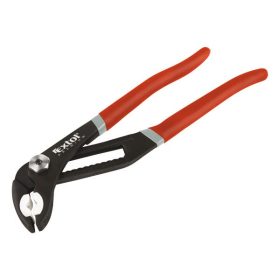   vízpumpafogó műanyag betéttel, szivacsos nyél, 260mm, CV., fekete, csaptelephez