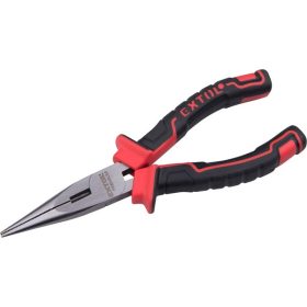   rádiós fogó; 160mm, duál  vörös/fekete, TPR nyél, akasztós szerszámtartó