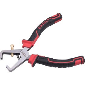   blankoló fogó; 160mm,  duál  vörös/fekete TPR nyél, akasztós szerszámtartó