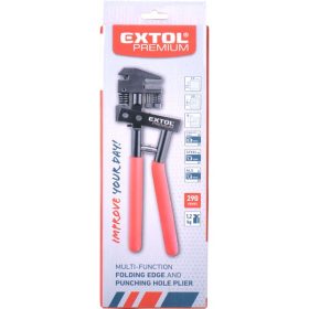   peremező és lyukasztó fogó, peremmélység 13mm, pofaszélesség 22mm