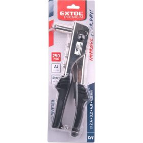   popszegecshúzó fogó; 2,4-3,2-4-4,8mm, TÜV/GS 6500N húzóerő, 250mm