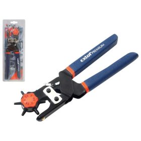   bőrlyukasztó, gumírozott nyéllel; forgatható fejű, 6 lyukú 2.0 -2.5-3.0-3.5-4.0- 4.5mm